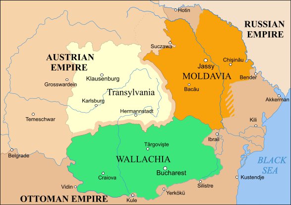 ルーマニア語が標準語や公用語として使われている国